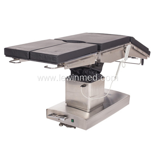 Electric medical equipment operating table